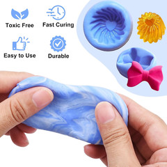 Silicone Putty – 2.5 Lb Flexible Silicone Mold Making Kit for Reusable Silicone