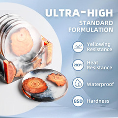 Kit de Resina Transparente de 68 oz sin Burbujas y sin Amarilleo Resina Epoxi