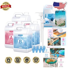 High Quality Epoxy Resin 4 Gal Self-Leveling Wear-Resistant Art
