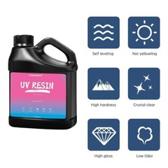500g/1000g UV Resin Hard High Gloss UV Cure Epoxy Resin Crystal diy art