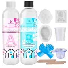 Taba Squishy Kit – 18oz Transparent Liquid small to medium,