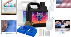 Translucent 4.4 lbs Silicone Mold Making Kit – Effortless Mix Ratio 1:1