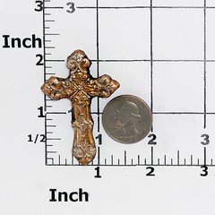 Cross Silicone Mold, Resin, Polymer Clay, Food Safe, Fondant, Chocolate (844)