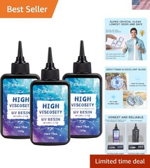 Crystal Clear 300g UV Resin – Strong, Low Odor, Perfect for Sealing & Coating