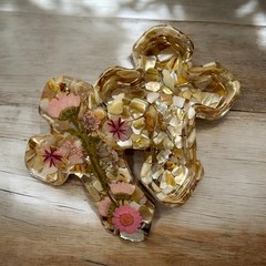 Handmade Cross Trinket Box Mold For Resin