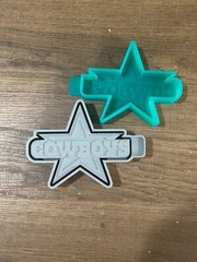 Star Football Freshie Mold – Western Team Spirit Silicone Mold