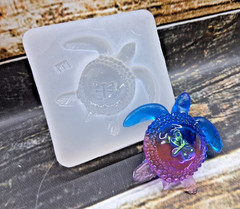Handmade Diamond DRAGONFLY Turtle Mold E For Resin TURTLE E -MOLD ONLY-