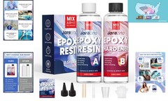 Best 17OZ Art Resin – Self-Leveling, Bubble-Free with High Gloss Finish