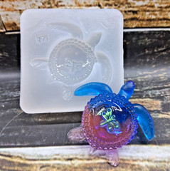 Handmade Diamond DRAGONFLY Turtle Mold E For Resin TURTLE E -MOLD ONLY-