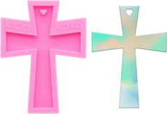 Handmade Cross Mold For Resin