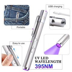 UV Resin Glue Kit with Light 60g for Bonding & Curing