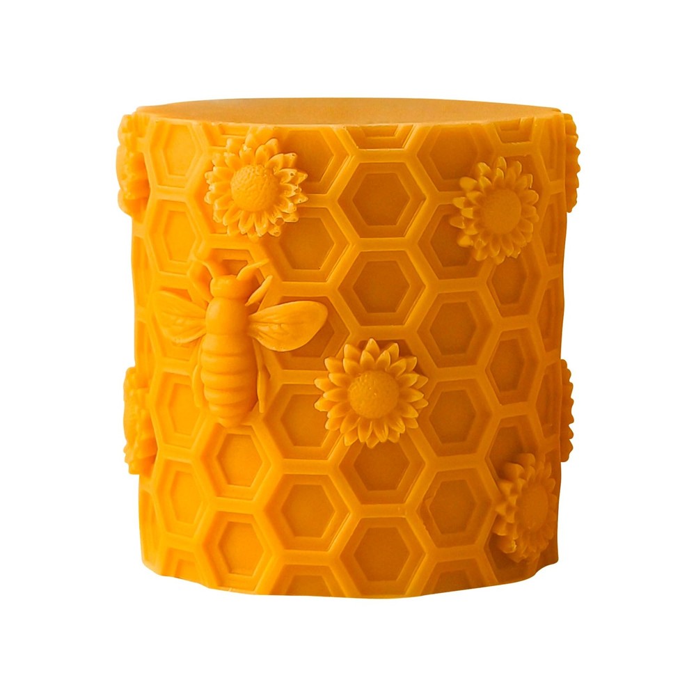 Honeycomb Silicone Cylinder Mold for Resin Casting & Candle Making