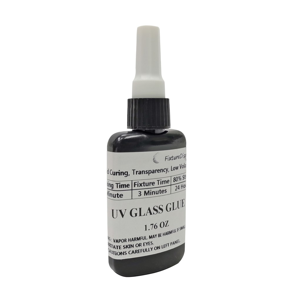 1.8 Oz UV Glass Metal Wood Glue Resin Rapid UV Light Cure DIY Kraft Jewelry