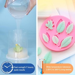 Silicone Mold Making Kit, 2.32Lb(8/37Oz) Super Elastic Liquid Silicone For Mold