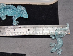 Handmade Two Lizard diamond pendants H mold-MOLD ONLY-