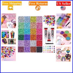 24000Pcs 3mm Multicolor Resin Rhinestones Craft Kit with Glue & Tools