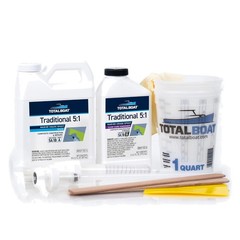 Marine Epoxy Resin Kit for Boat Building