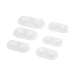 6 Sets Multifunctional Silicone Molds Flexible Doll Eye Molds Resin Durable