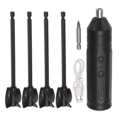 Epoxy Resin Mixer Rechargeable Powerful Slow Motor Electric Stirrer Accessories