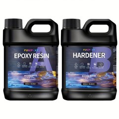 Fast Cure 1:1 – Clear Epoxy Resin – 16.9oz/33.8oz/67.6oz/1.2 Gall/2.11 Gall Kit