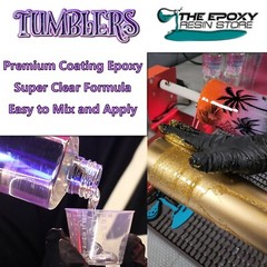 The Epoxy Resin Store Tumbler Epoxy Resin, Coating epoxy resin, UV Stable