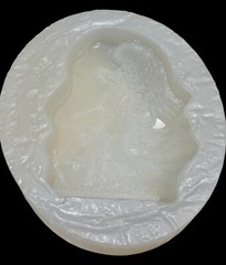 Handmade Silicone Angel & Child Statue Mold For Resin