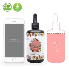 200g Crystal Clear UV Resin for Jewelry, Crafts, Casting, Coating