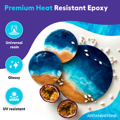 Crystal Clear Epoxy Resin Kit – 11.8 Oz