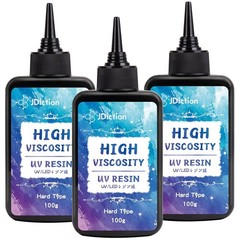 Crystal Clear UV Resin Kit – 300g High Viscosity, Ideal for Doming and Sealing