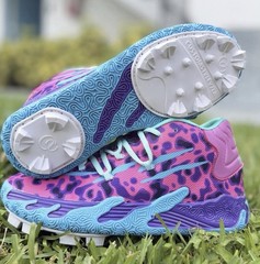 Multicolor Baseball Cleat Spike Sole Plate Resin/Silicone Mold Set, Multi-Piece