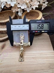 Jesus crucifix-cross pendant handmade silicone mold for crafts