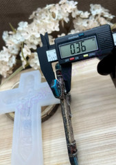 Crucifix-double Cross Silicone Mold for Fondant-Resin-polymer Clay-Handcrafts