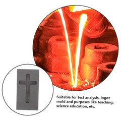 High Thermal Conductivity Cross Graphite Mold for Melting Silver and Casting …