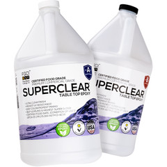 SALE 🔥 Superclear Clear 2 Gallon. Table Top Epoxy Resin and Activator