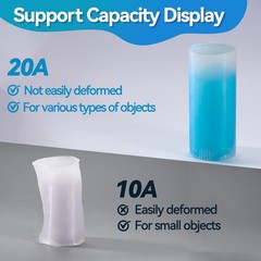LET’S RESIN Silicone Mold Making Kit 36oz, 20A Flexible & Translucent