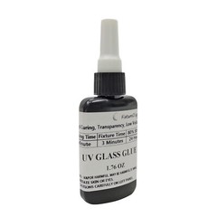 1.8 Oz UV Glass Metal Wood Glue Resin Rapid UV Light Cure DIY Kraft Jewelry