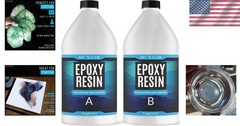Versatile 1 Gallon Epoxy Resin – Water Resistant & Non-Toxic for DIY Projects