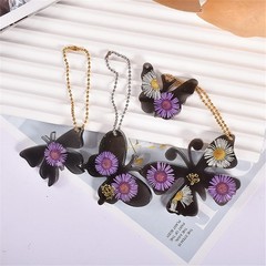Butterfly Silicone Mold Epoxy Resin Casting DIY Earrings Pendant Jewelry Deco yy