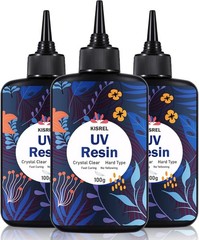 Crystal Clear UV Resin Kit for Jewelry & Crafting