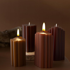 Honeycomb Silicone Cylinder Mold for Resin Casting & Candle Making