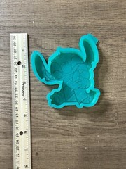 Stitch With Ribbon Silicone Freshie Mold