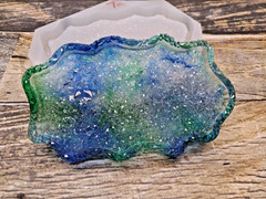Handmade Flower Crystal Trinket Dish Mold For Resin MOLD ONLY