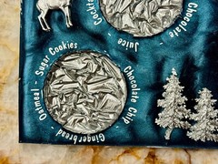 Handmade Crushed Velvet Silicone Inlays For Resin Set of 4