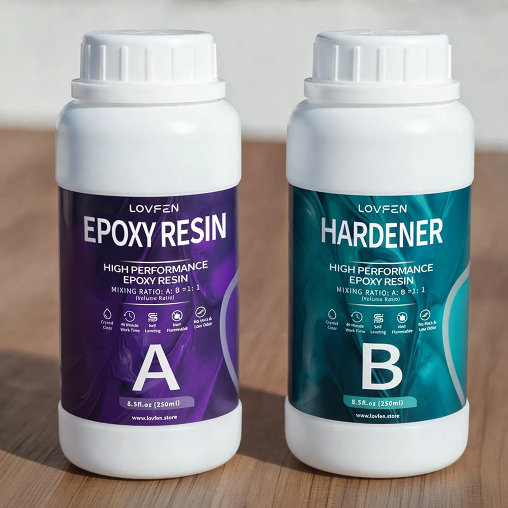 Fast Cure 1:1 – Clear Epoxy Resin – 16oz/32oz/64oz/1 Gallon/2 Gallons Kit