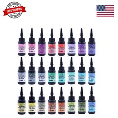 No Odor Colored UV Resin Diamond Glitter 24Colors – UV Light Curing Ultraviol…