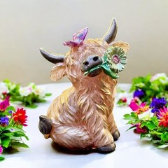 Highland Cow Mold For Resin