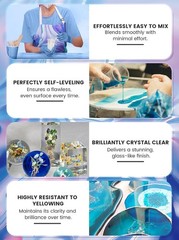 Best 17OZ Art Resin – Self-Leveling, Bubble-Free with High Gloss Finish