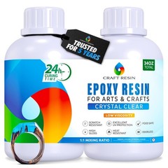 Self-Leveling Epoxy Resin – 34 Oz for Beginners