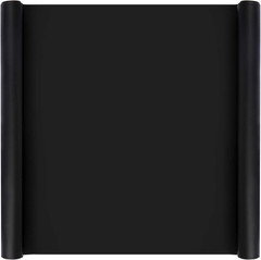 LEOBRO Silicone Mat, 23.4” X 15.6” Black Silicone Mats for Crafts, Resin Molds,