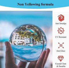 Epoxy Resin 32oz Crystal Clear Not Yellowing Self Leveling Casting Kit Shabebe